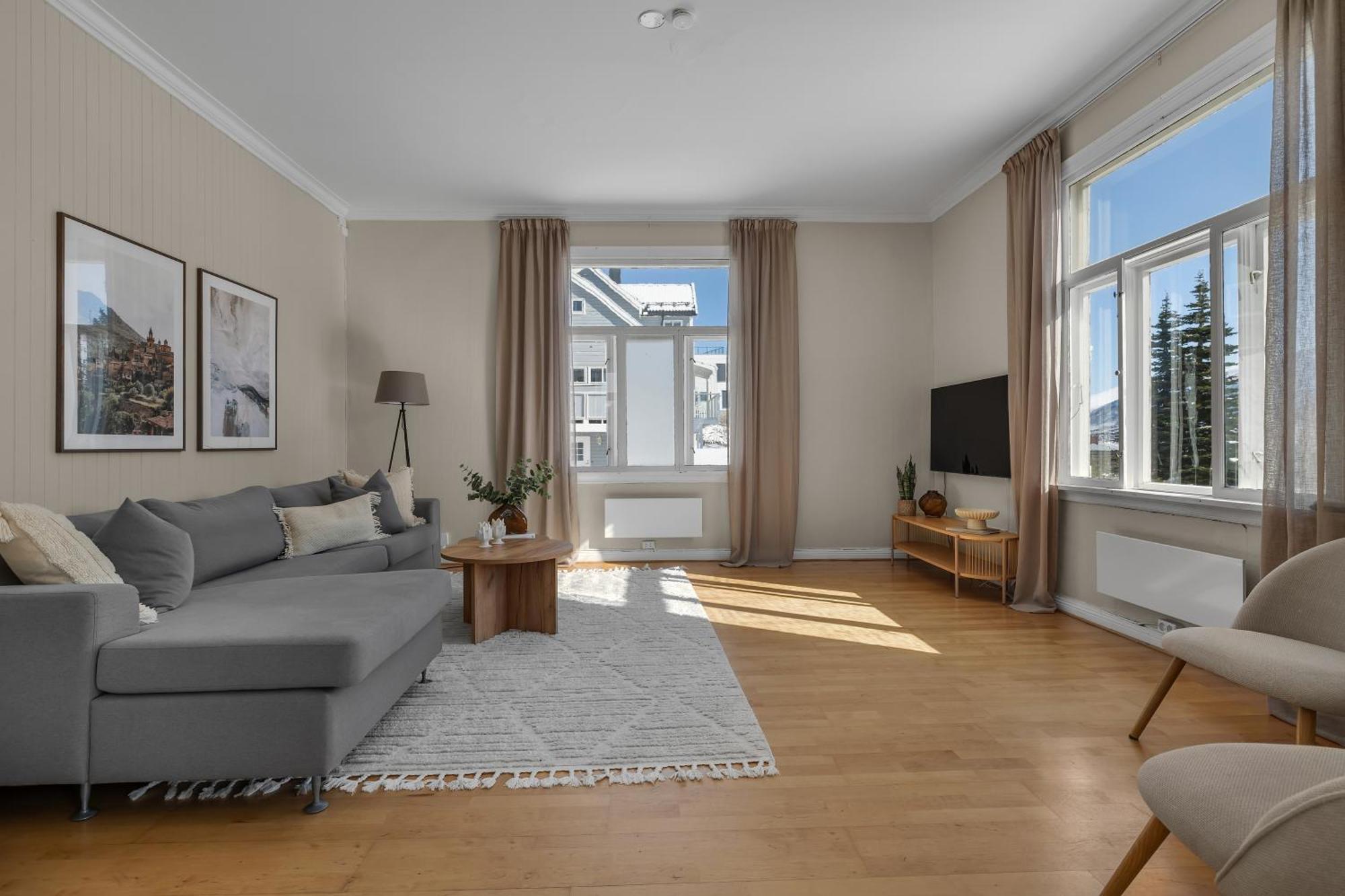 Amazing Tromso City Apartment With Free Parking And Lovely City Views! Exterior foto