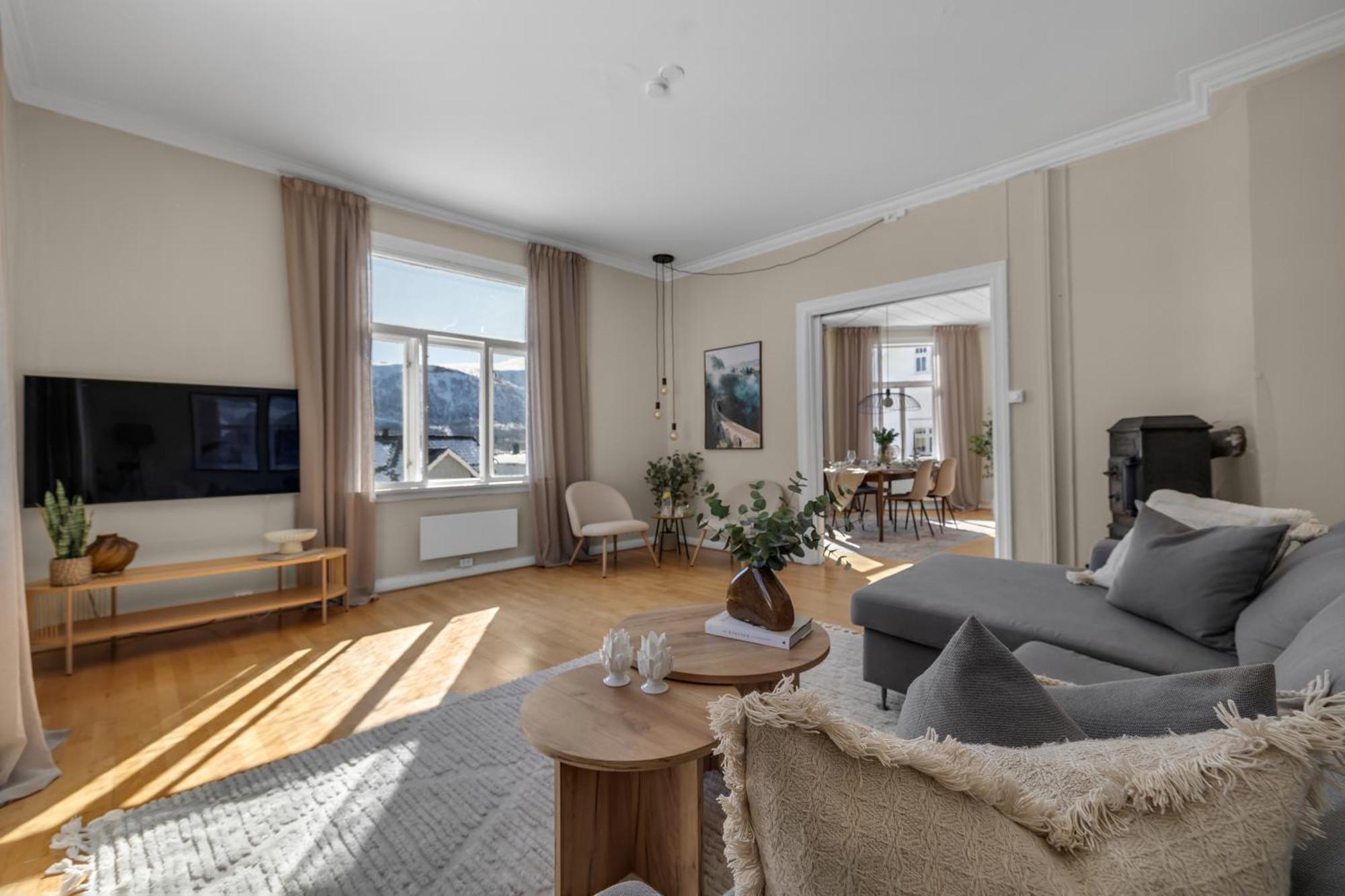Amazing Tromso City Apartment With Free Parking And Lovely City Views! Exterior foto